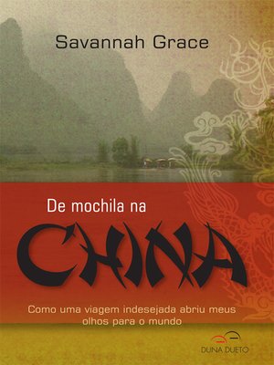 cover image of De mochila na China
